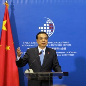 Chinese Premier Li Keqiang at the third China-Central/Eastern European (CEE) summit, 2014.